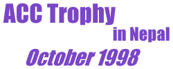 ACC Trophy, October 1998